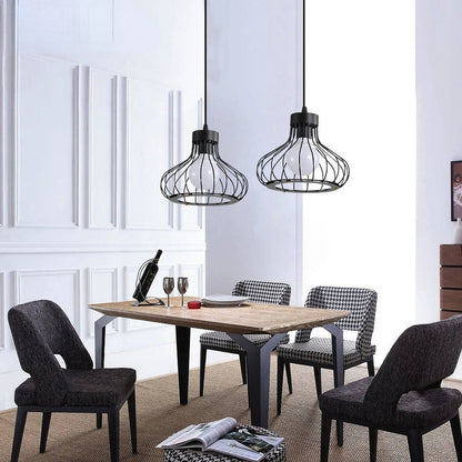Suspension Moderne en Métal - Lampe Design Vintage et Industrielle
