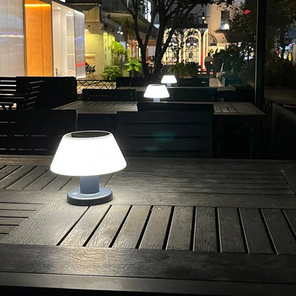 Lampe de Table Solaire Solari – Éclairage LED Rechargeable et Écologique avec Design Moderne