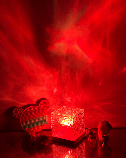 Qrismora Lampe – Créez une Atmosphère Magique Inspirée par les Aurores Boréales