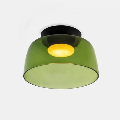 Plafonnier en Verre Design Médiéval Nordique – Éclairage Élégant et Chauffant pour Salon, Chambre ou Salle à Manger