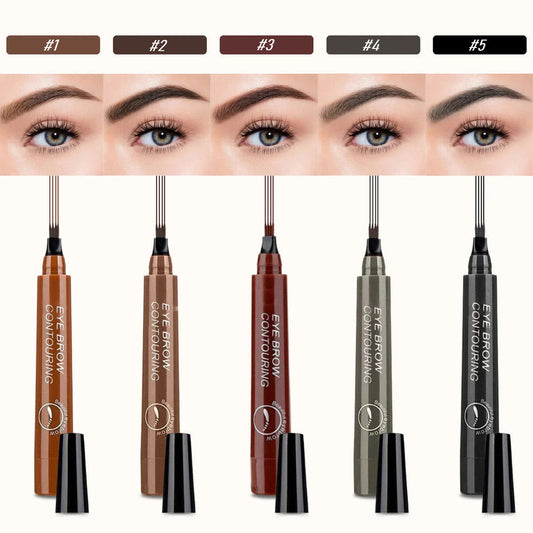 Stylo à Sourcils Brun Foncé - Adoptez des Sourcils Parfaits Facilement