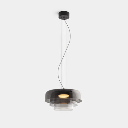 Suspension Moderne en Métal et Verre - Lampe Élégante pour Cuisine et Salle à Manger