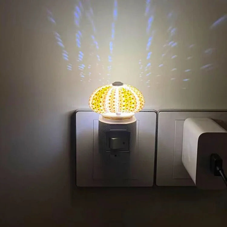 Lampe de Nuit DIY Oursin – Créativité Pratique et Ambiance Vintage