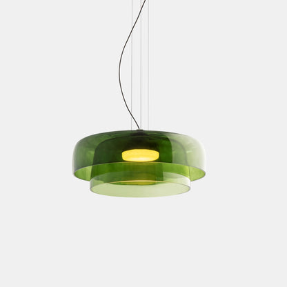 Suspension Moderne en Métal et Verre - Lampe Élégante pour Cuisine et Salle à Manger