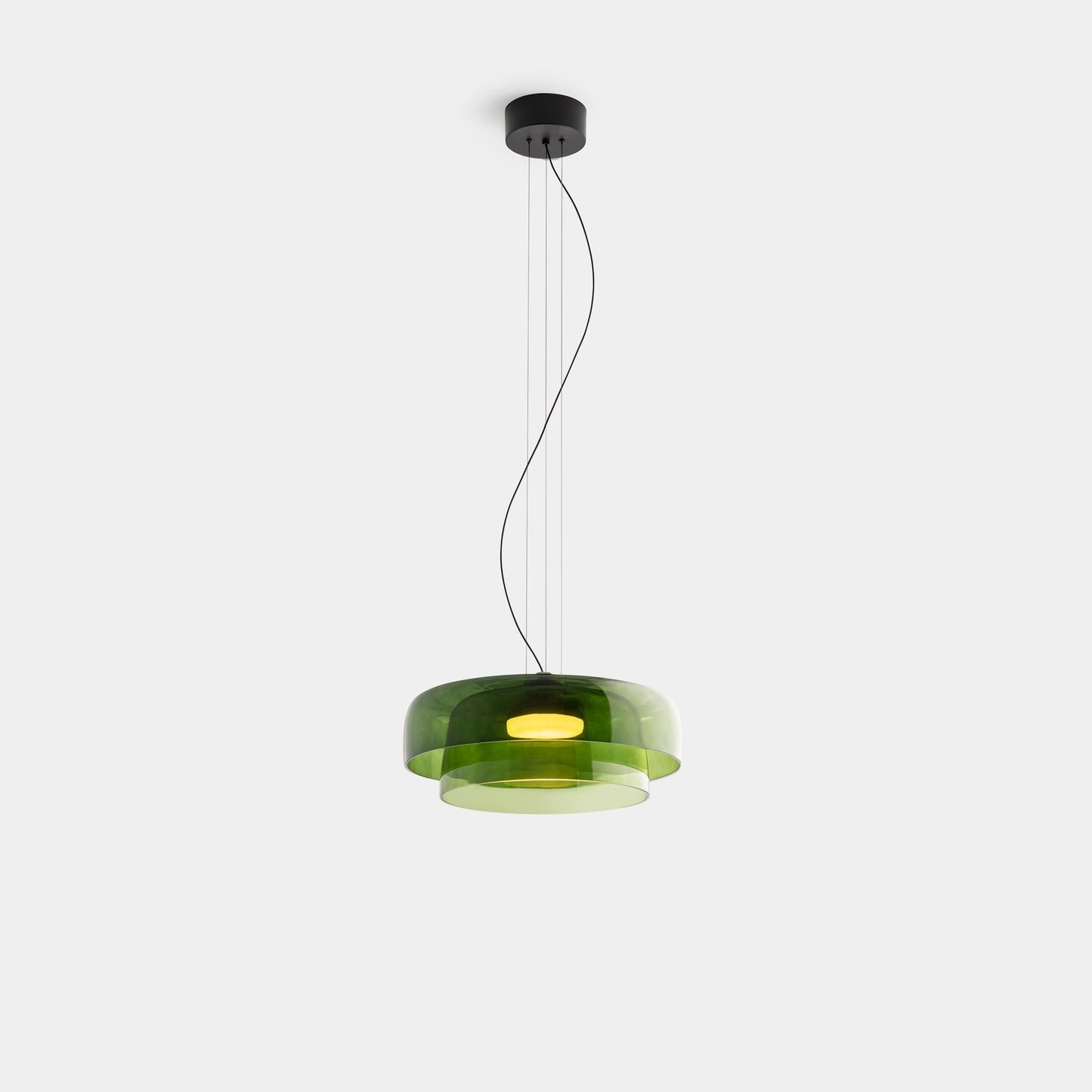 Suspension Moderne en Métal et Verre - Lampe Élégante pour Cuisine et Salle à Manger