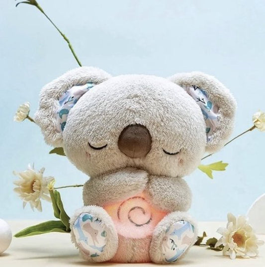 Peluche Apaisante CalmPal – Respiration Relaxante, Lumières Douces et Sons Calmes