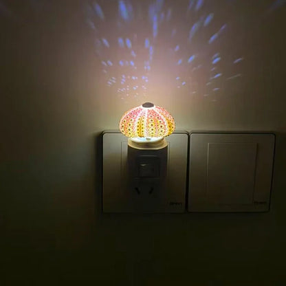 Lampe de Nuit DIY Oursin – Créativité Pratique et Ambiance Vintage