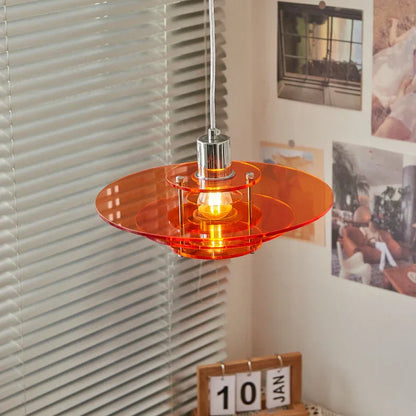 Suspension Moderne "UFO" en Acrylique - Design Contemporain et Élégant