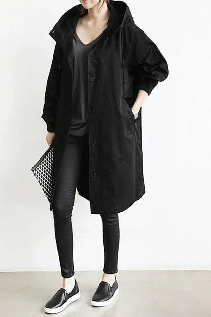 Veste Coupe-Vent Imperméable Oversize – Légère, Pratique et Élégante