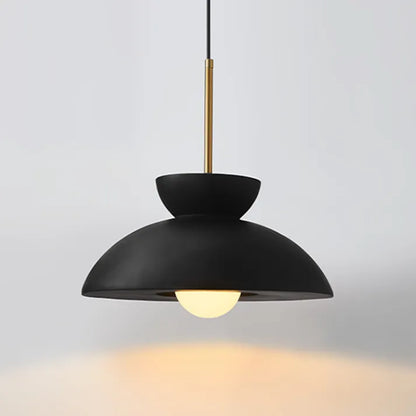 Lampe Pendante Nordic Simple Augustus – Design Minimaliste en Métal et Résine