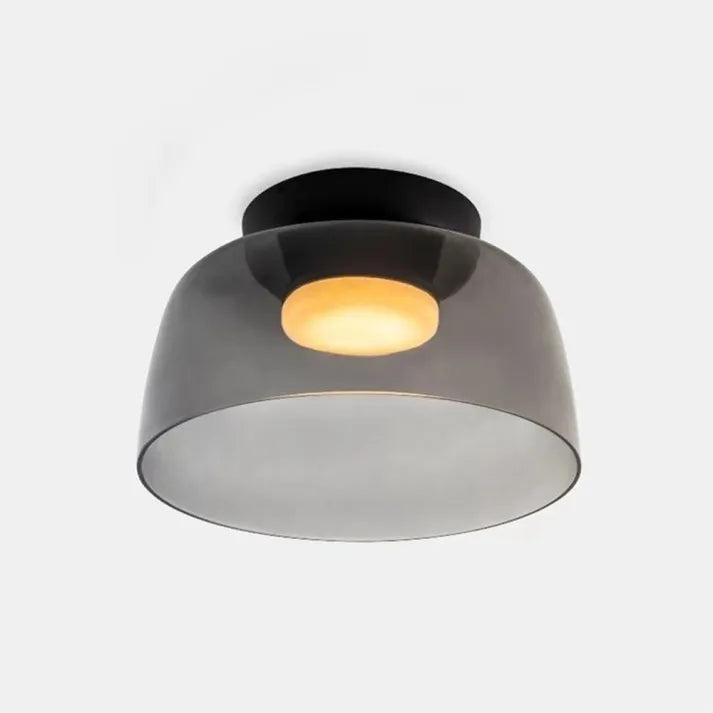 Plafonnier en Verre Design Médiéval Nordique – Éclairage Élégant et Chauffant pour Salon, Chambre ou Salle à Manger