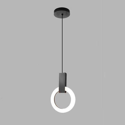 Suspension LED Nordic Ring - Lampe Moderne en Acrylique pour Salle à Manger et Salon