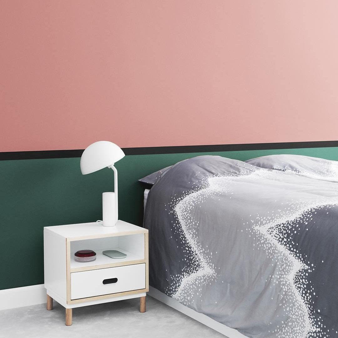 Cap TischlaLampe de Table Cap – Design Géométrique Moderne avec Abat-jour Réglableampe