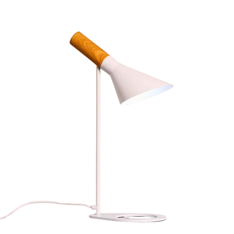 Lampe de Table Design LED - Éclairage Sculptural Réglable, Parfaite pour Bureau et Salon