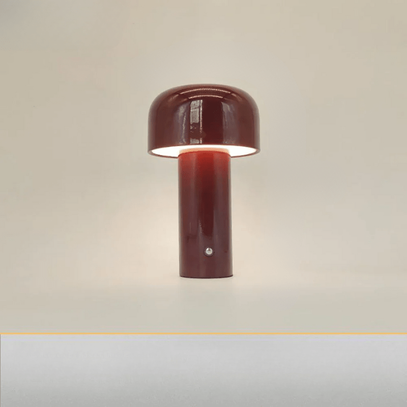 Lampe de Table MushroomGlow – Design Champignon & Éclairage Sans Fil