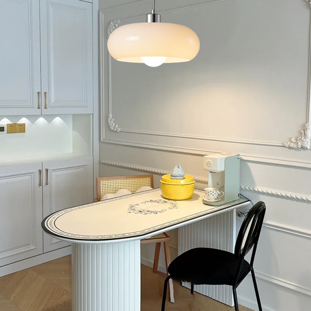 Suspension Hailie - Lampe Pendante en Verre Dimmable avec Design Moderne