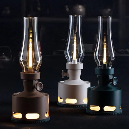 Lampe Vintage LED – Lampe à pétrole rétro avec technologie LED moderne