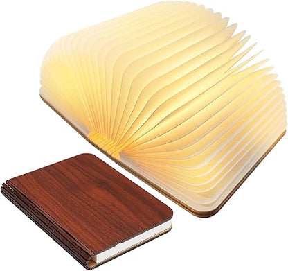 Lampe Livre Enchanté - Lampe LED en Forme de Livre Ouvert avec Contrôle Tactile