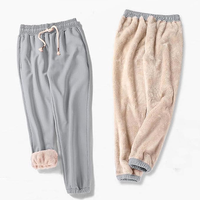 Jogging Hiver CosyPants – Pantalon Doublé Chaud en Molleton, Confort et Style au Quotidien