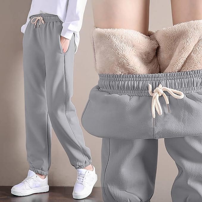Jogging Hiver CosyPants – Pantalon Doublé Chaud en Molleton, Confort et Style au Quotidien
