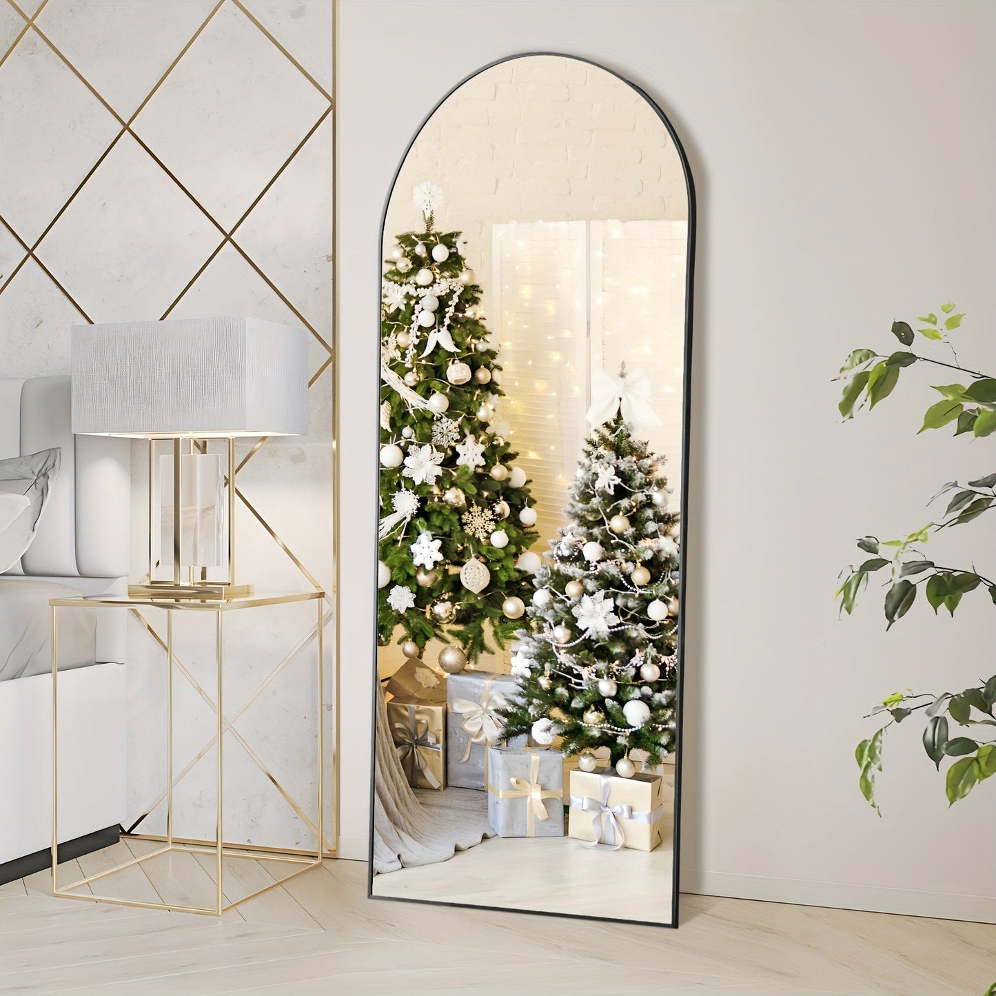 Miroir Arqué Plein Longueur 64"x21"