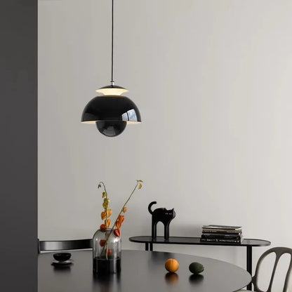 Suspension LED Moderne Nordique - Design Élégant en Forme de Bouton Floral