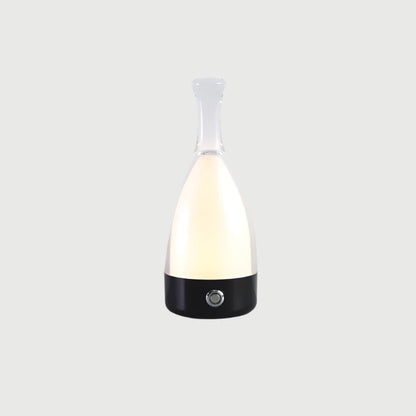 Lampe de Nuit Décorative Rechargeable en Forme de Bouteille de Vin – Éclairage Ambiance LED avec Fonction Dimmable