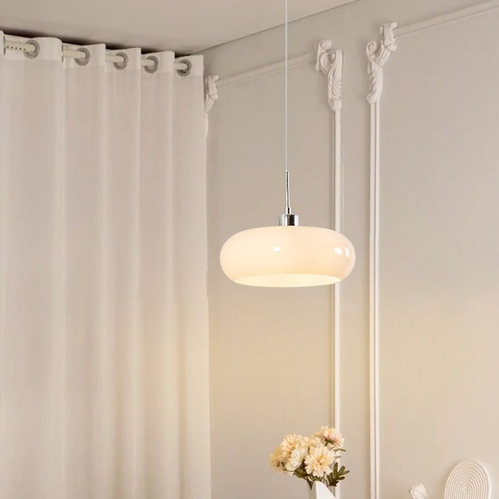 Suspension Hailie - Lampe Pendante en Verre Dimmable avec Design Moderne