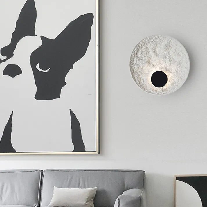 Applique Murale LED Lune - Design Moderne avec Éclairage Efficace pour Salon et Chambre