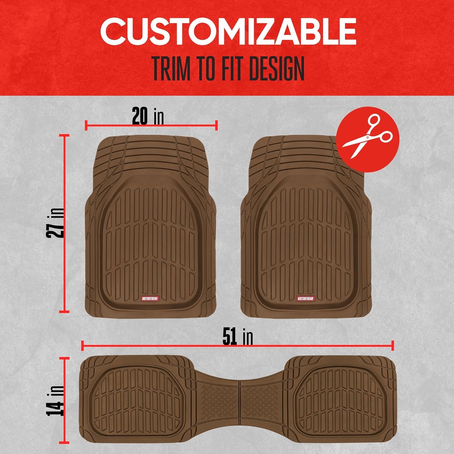 Tapis Voiture Universels Flexibles