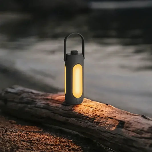 Lampe de Camping Pliable avec Chargement USB – Dimmable 3 Couleurs, Autonomie 180h