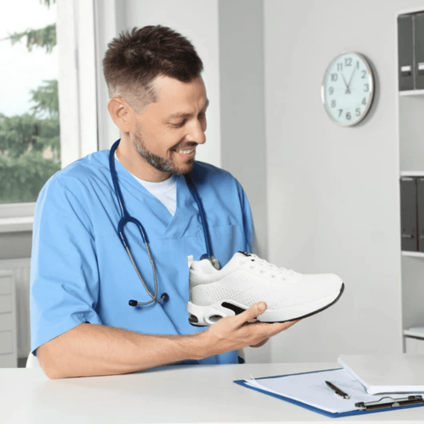 Chaussures Orthopédiques FlexoMarche – Confort Pieds Nus, Respirantes, Antidérapantes, Santé Posturale