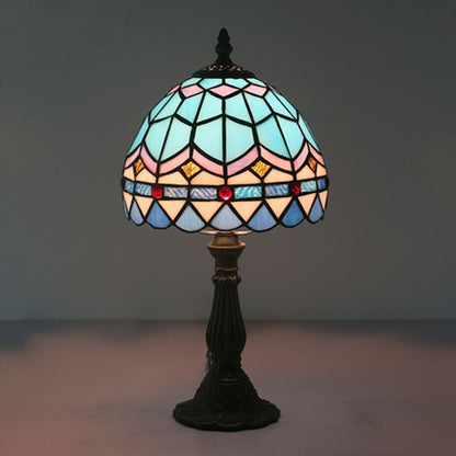 RadiantTints – Lampe Tiffany en verre coloré