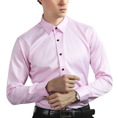 Chemise infroissable et élastique