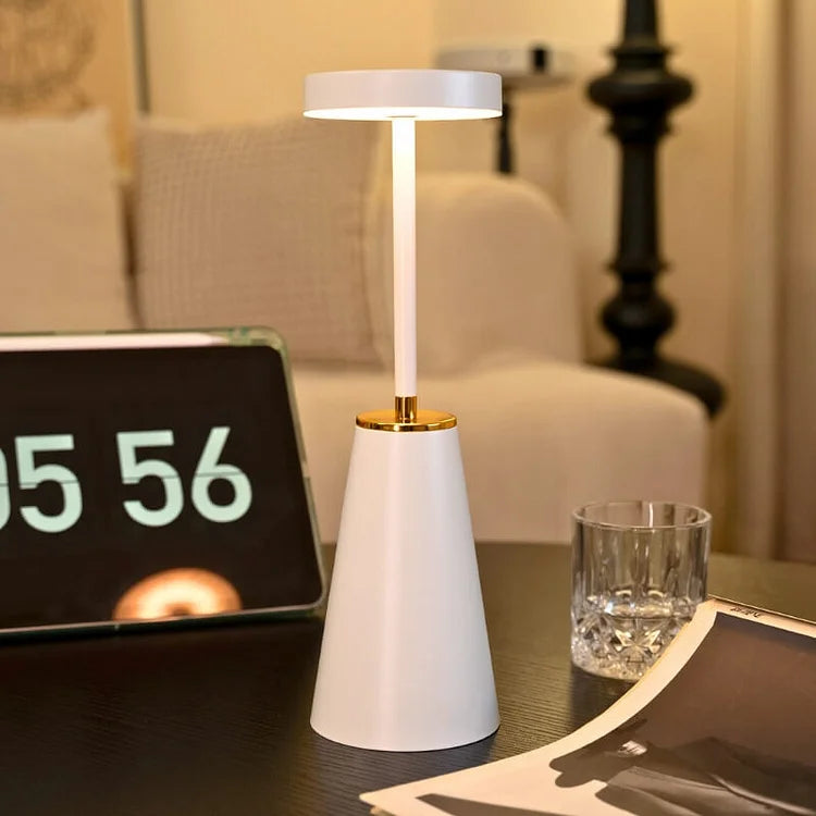 Lampe de Table LumiFlex Sans Fil - Lampe LED Dimmable avec Fonction Mémoire et Chargement USB