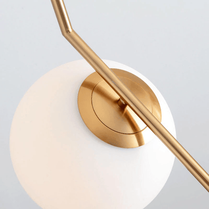 Suspension Élégante Drop – Lampe Pendentif Design Moderne en Métal avec Abat-jour en Verre