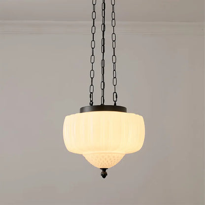 Suspension Minimaliste Blanche Moderne – Élégance Contemporaine