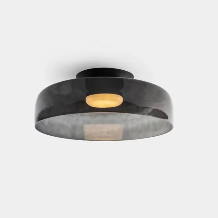 Plafonnier en Verre Design Médiéval Nordique – Éclairage Élégant et Chauffant pour Salon, Chambre ou Salle à Manger