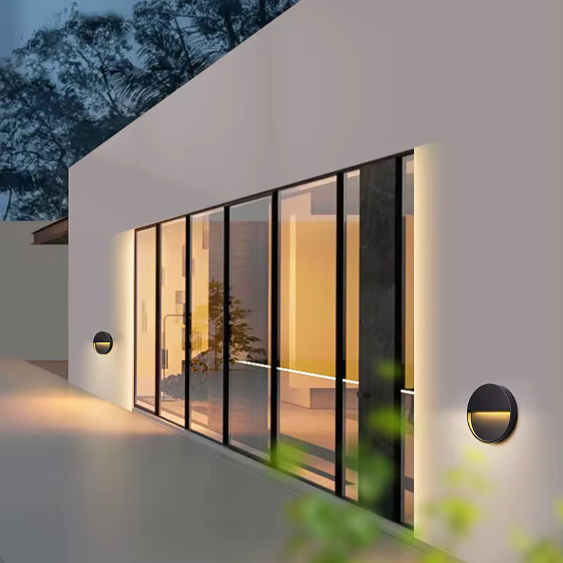 Applique Murale LED pour Escalier - Lampe Extérieure Étanche en Aluminium