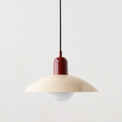 Suspension Macaron Moderne - Abat-jour en Verre Coloré, Design Unique, Idéale pour Cuisine et Salon
