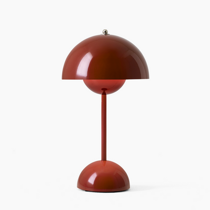 Lampe de Table AuroraGlo - Design Élegant et Sans Fil, Dimmable, Par Verner Panton
