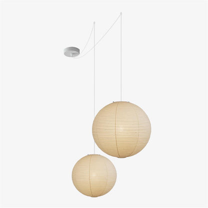Suspension Akari A Series - Luminaire Japonais Moderne en Papier, Design Élégant et Minimaliste