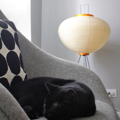 Lampadaire en Papier de Riz - Élégance Minimaliste pour Salon et Chambre