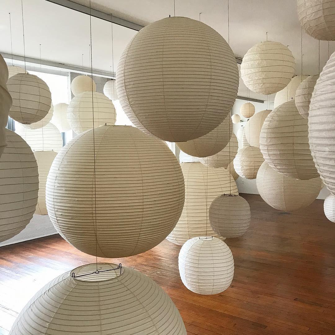 Suspension Akari A Series - Luminaire Japonais Moderne en Papier, Design Élégant et Minimaliste
