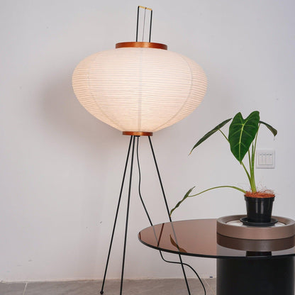 Lampadaire en Papier de Riz - Élégance Minimaliste pour Salon et Chambre