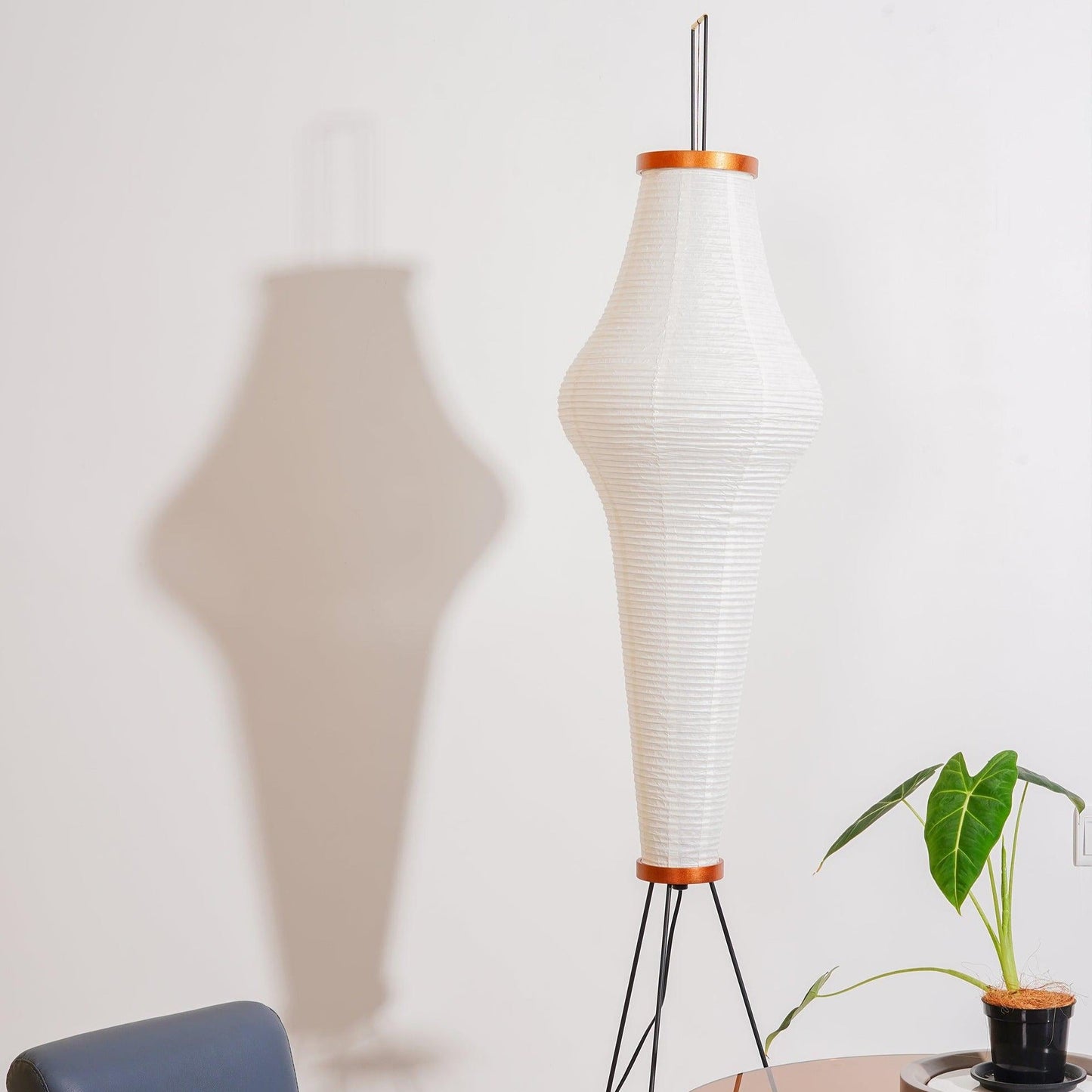Lampadaire en Papier de Riz - Élégance Minimaliste pour Salon et Chambre
