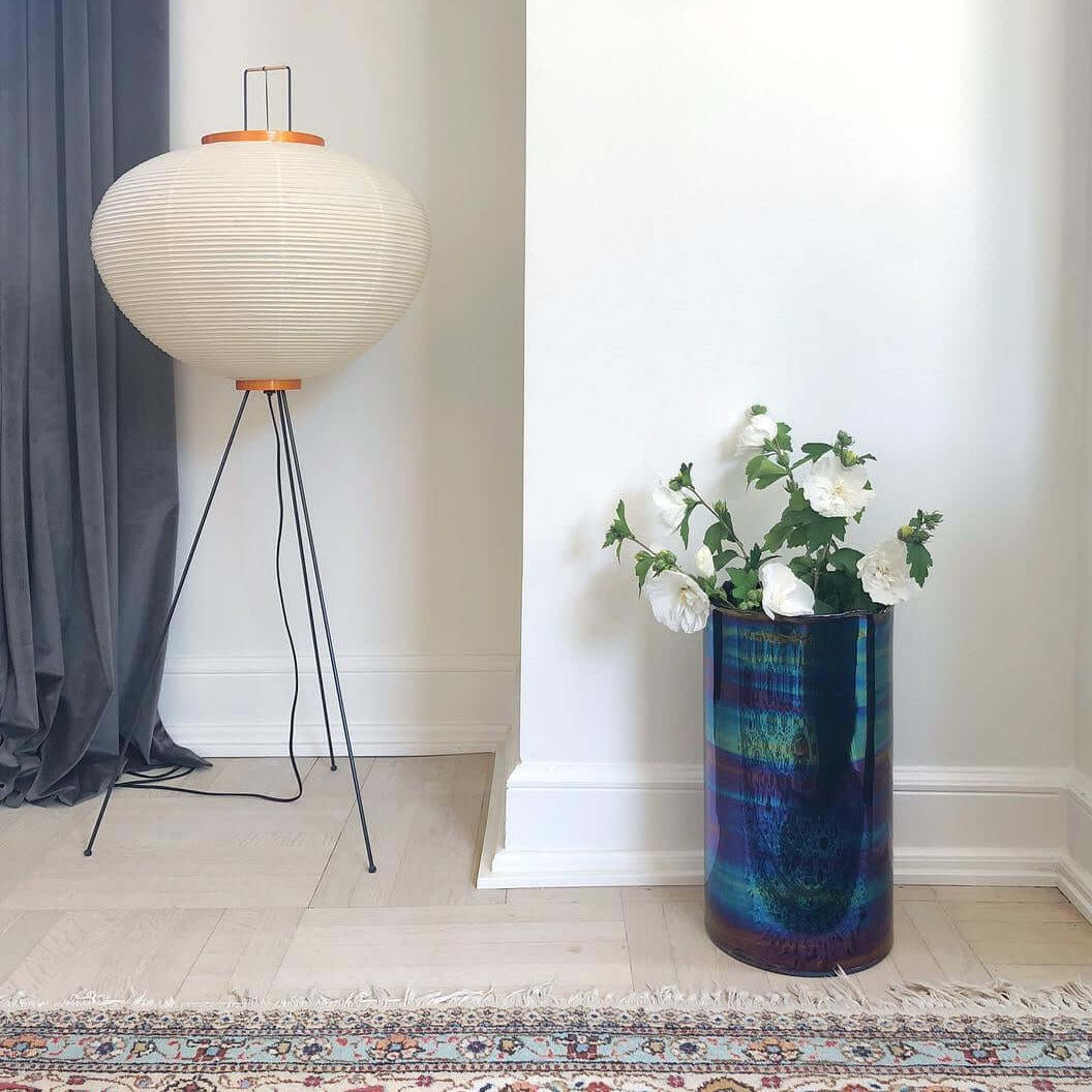 Lampadaire en Papier de Riz - Élégance Minimaliste pour Salon et Chambre