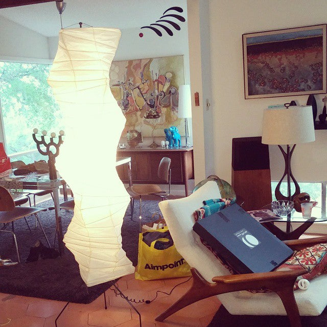 Lampadaire en Papier de Riz - Élégance Minimaliste pour Salon et Chambre