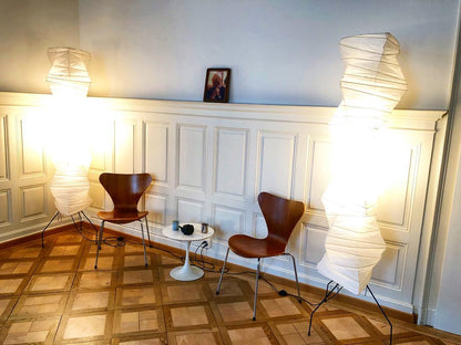 Lampadaire en Papier de Riz - Élégance Minimaliste pour Salon et Chambre
