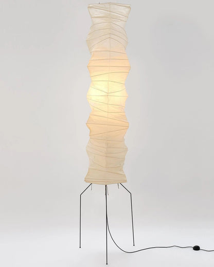 Lampadaire en Papier de Riz - Élégance Minimaliste pour Salon et Chambre